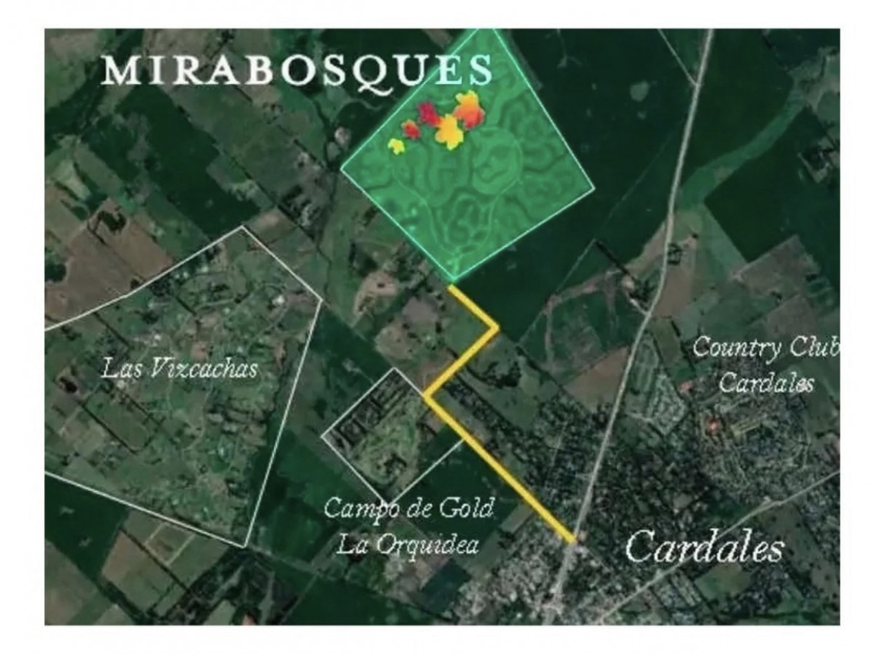 Lote en Country Mirabosques Cardales.