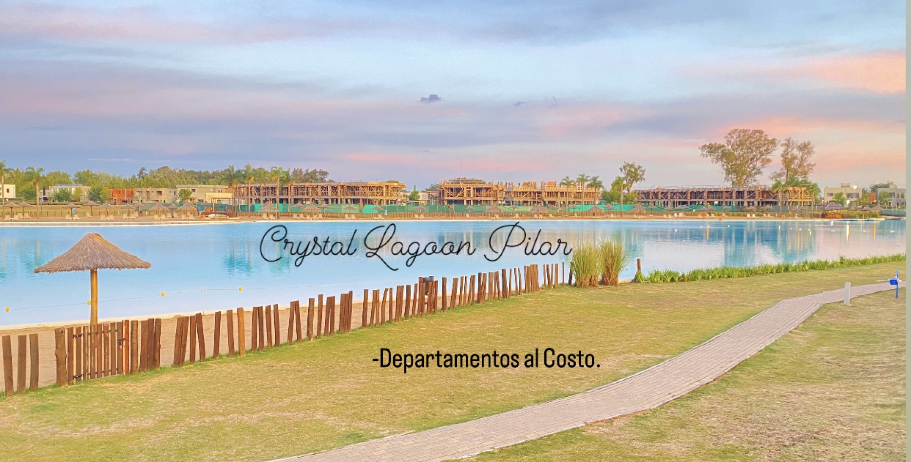 Departamentos en Lagoon Pilar.