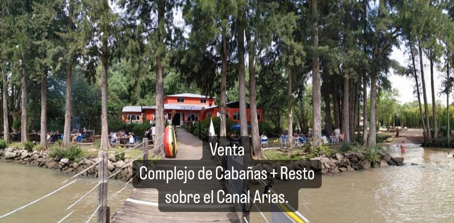 Complejo Cabañas + Resto en el Delta.