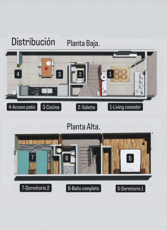 Duplex en Pozo.
