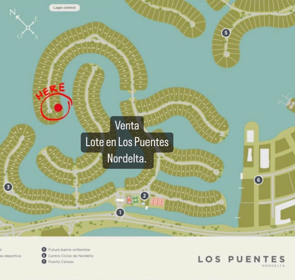 Lote en Nordelta. 