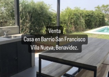 Casa en Barrio San Francisco, Villa Nueva, Benavidez.