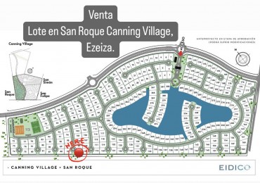 Lote Barrio San Roque, Canning. 