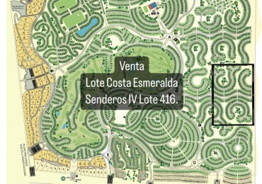 Lote en Costa Esmeralda.