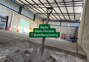 Galpon a estrenar. 