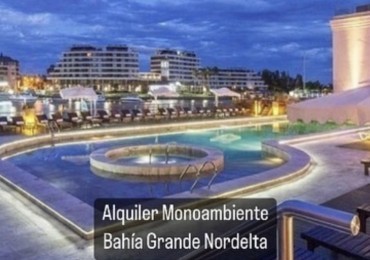 Alquiler de Monoambiente Bahia Grande Nordelta