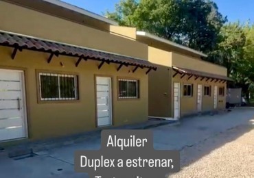 Ultimos 4 Duplex disponibles. 