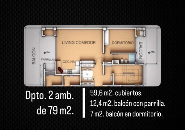 Departamentos en Muñiz.